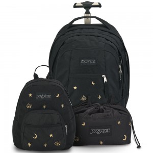 JanSport Bundle Ruksaci Školske ruksake Crne | PHRER30236