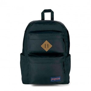 JanSport Double Break Ruksaci Laptop Ruksak Crne | HRZDE89606