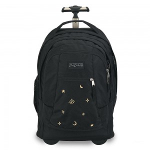 JanSport Driver 8 Rolling Ruksaci Laptop Ruksak Crne | HRXBR89891