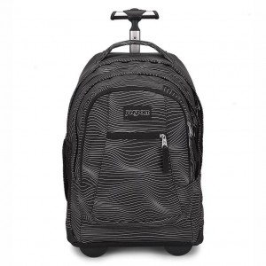 JanSport Driver 8 Rolling Ruksaci Laptop Ruksak Crne | HRXMI16691