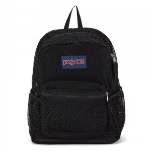 JanSport ECO MESH PACK Ruksaci Laptop Ruksak Crne | HRDFL48593