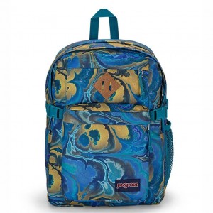 JanSport Main Campus Ruksaci Laptop Ruksak Plave | HRNZX27876