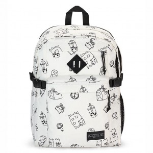 JanSport Main Campus Ruksaci Laptop Ruksak Bijele | THRWZ41318