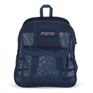 JanSport Mesh Pack Ruksaci Školske ruksake Tamnoplave | EHRVG69007