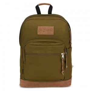 JanSport Right Pack Premium Ruksaci Laptop Ruksak Maslinasto Zelene | HRIIZ70347