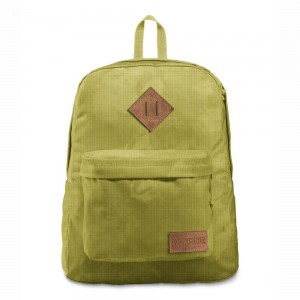 JanSport SUPERBREAK PLUS FX Ruksaci Laptop Ruksak Zelene | MHRHR66209