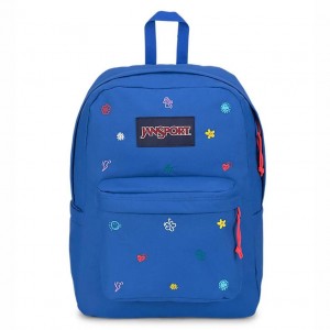 JanSport SuperBreak® Plus Ruksaci Laptop Ruksak Plave | MHRHR58217