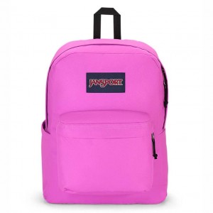 JanSport SuperBreak® Plus Ruksaci Laptop Ruksak Roze | PHRQX66805