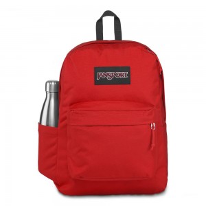 JanSport SuperBreak® Plus Ruksaci Laptop Ruksak Crvene | HRJKU13945