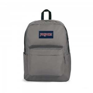 JanSport SuperBreak® Plus Ruksaci Laptop Ruksak Tamno Sive | HRJVR94111