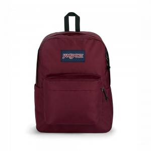 JanSport SuperBreak® Plus Ruksaci Laptop Ruksak Bordo | HRDYB30333