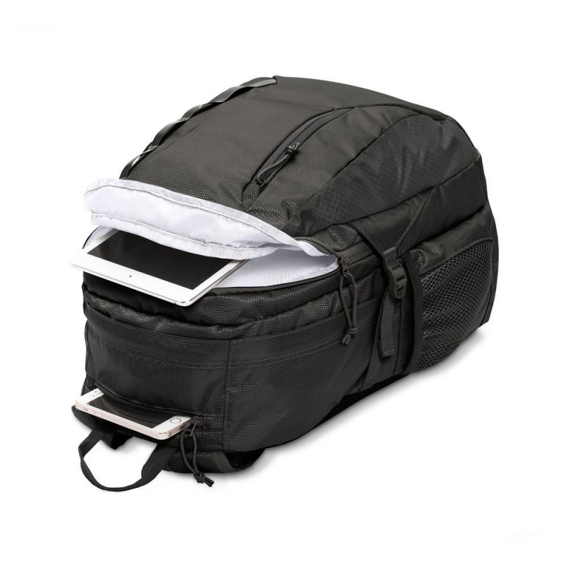 JanSport Agave Ruksaci Laptop Ruksak Crne | HRJBT49636