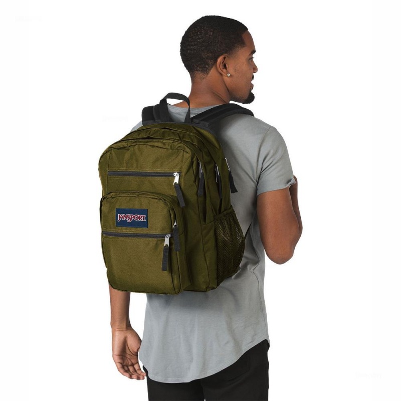 JanSport BIG STUDENT Ruksaci Laptop Ruksak Maslinasto Zelene | HRXBR44530