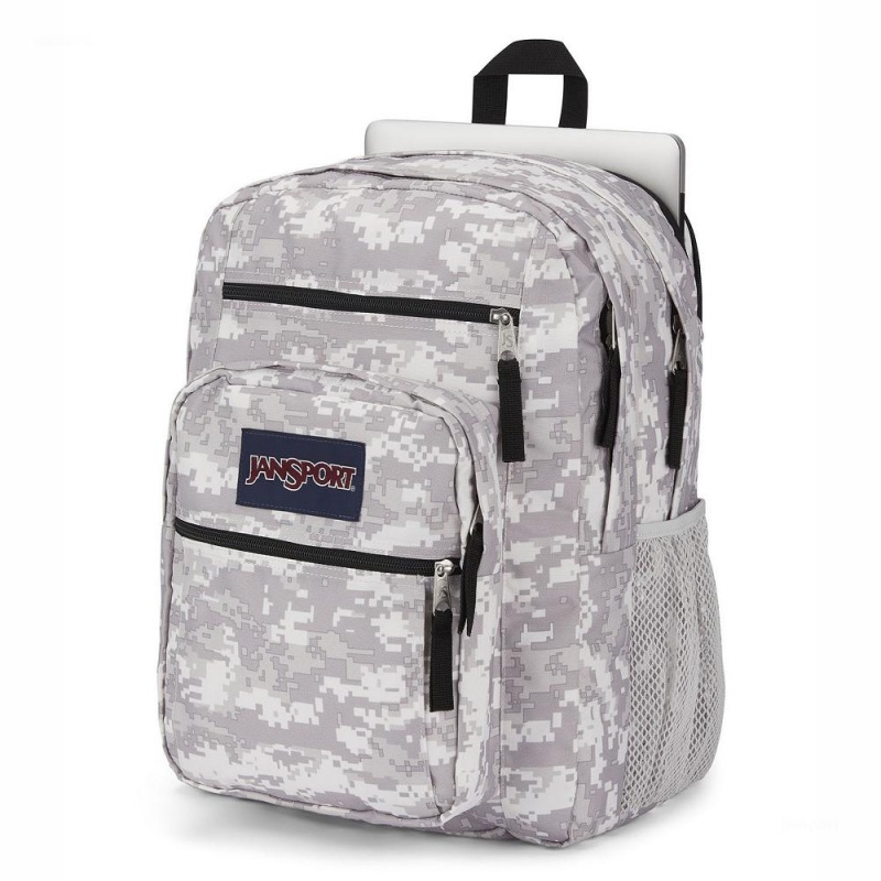 JanSport BIG STUDENT Ruksaci Laptop Ruksak Sive Maskirne | HRCVG49533