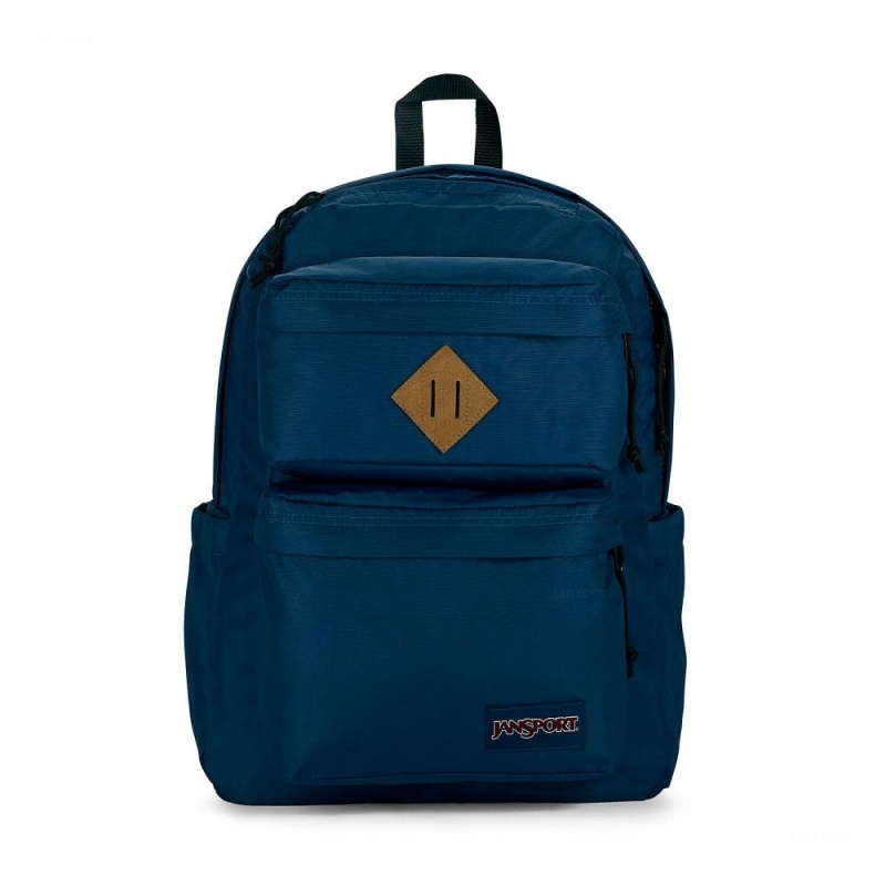 JanSport Double Break Ruksaci Laptop Ruksak Tamnoplave | QHRWA52022