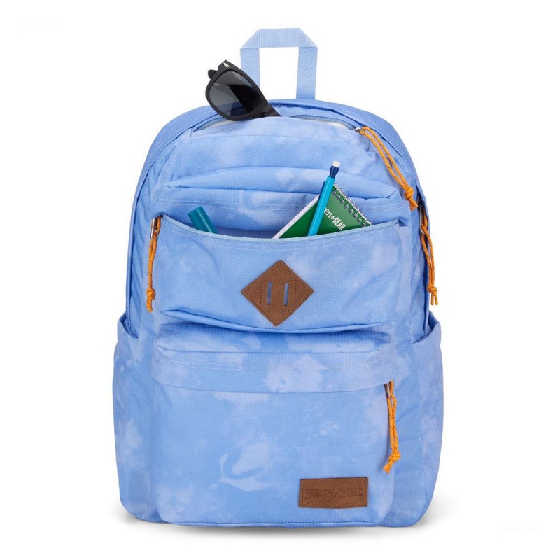 JanSport Double Break Ruksaci Laptop Ruksak Plave | YHRGT59989