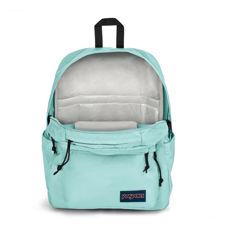 JanSport Double Break Ruksaci Laptop Ruksak Tirkizne | DHRVO23830