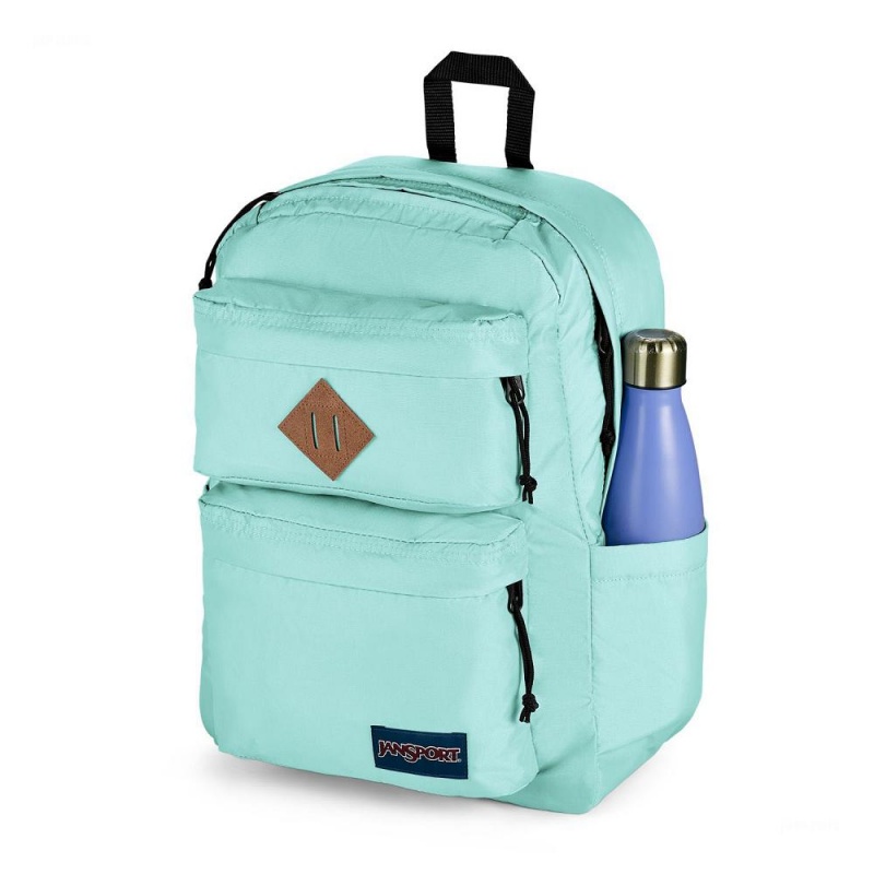 JanSport Double Break Ruksaci Laptop Ruksak Tirkizne | DHRVO23830