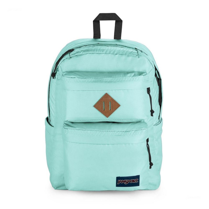 JanSport Double Break Ruksaci Laptop Ruksak Tirkizne | DHRVO23830