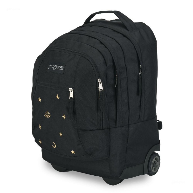 JanSport Driver 8 Rolling Ruksaci Laptop Ruksak Crne | HRXBR89891