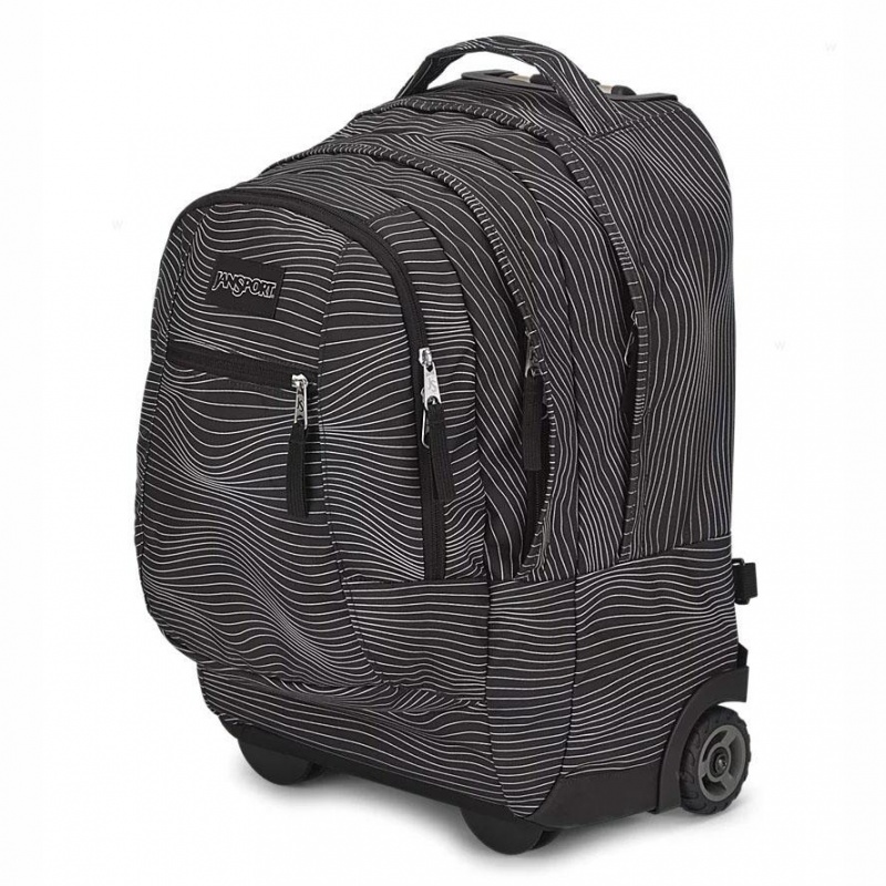 JanSport Driver 8 Rolling Ruksaci Laptop Ruksak Crne | HRXMI16691