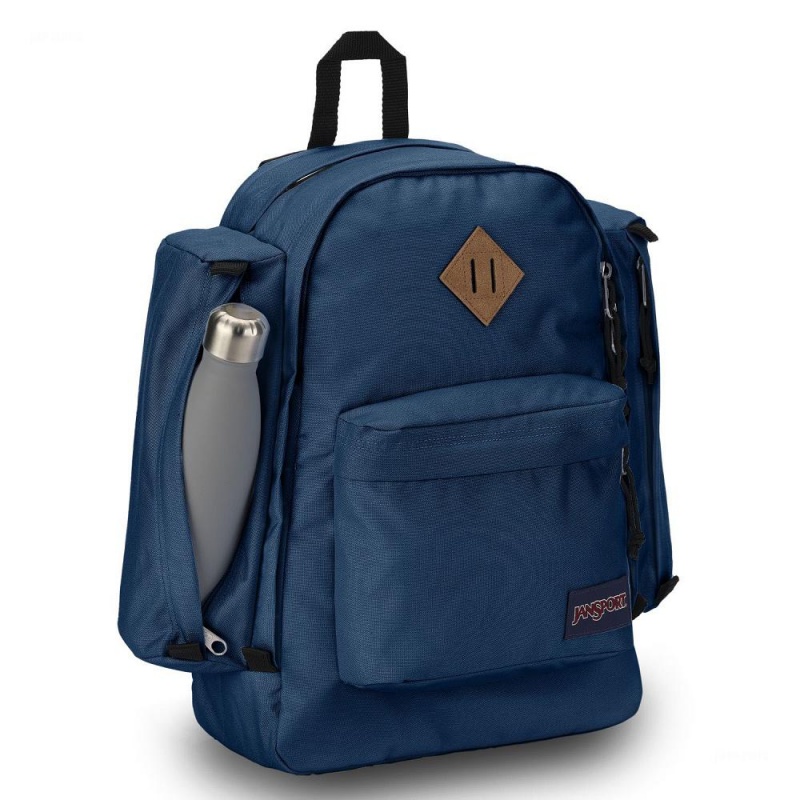 JanSport Field Pack Ruksaci Laptop Ruksak Tamnoplave | QHRWA43191