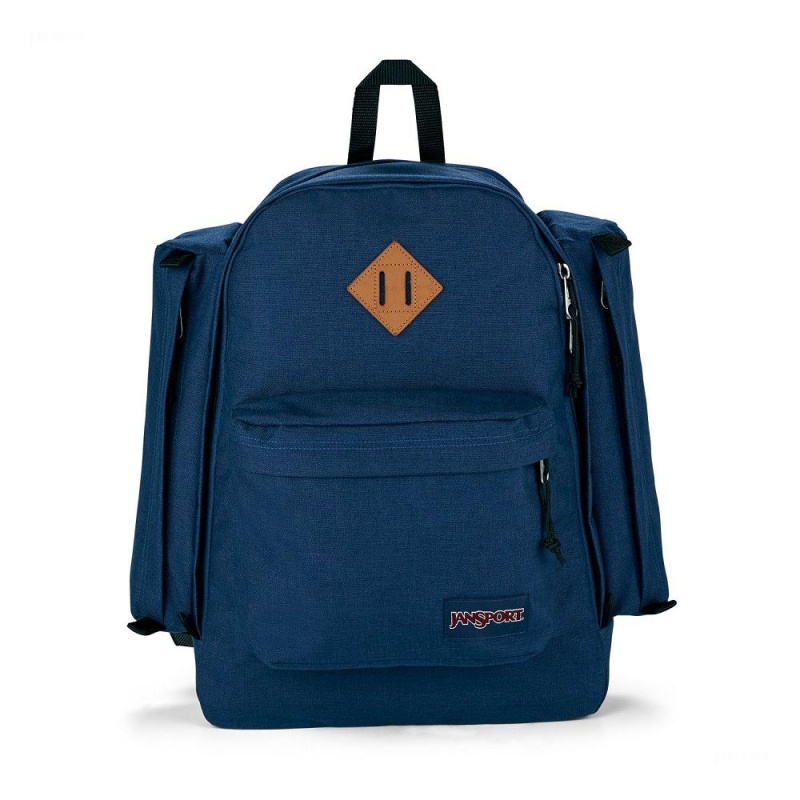 JanSport Field Pack Ruksaci Laptop Ruksak Tamnoplave | QHRWA43191