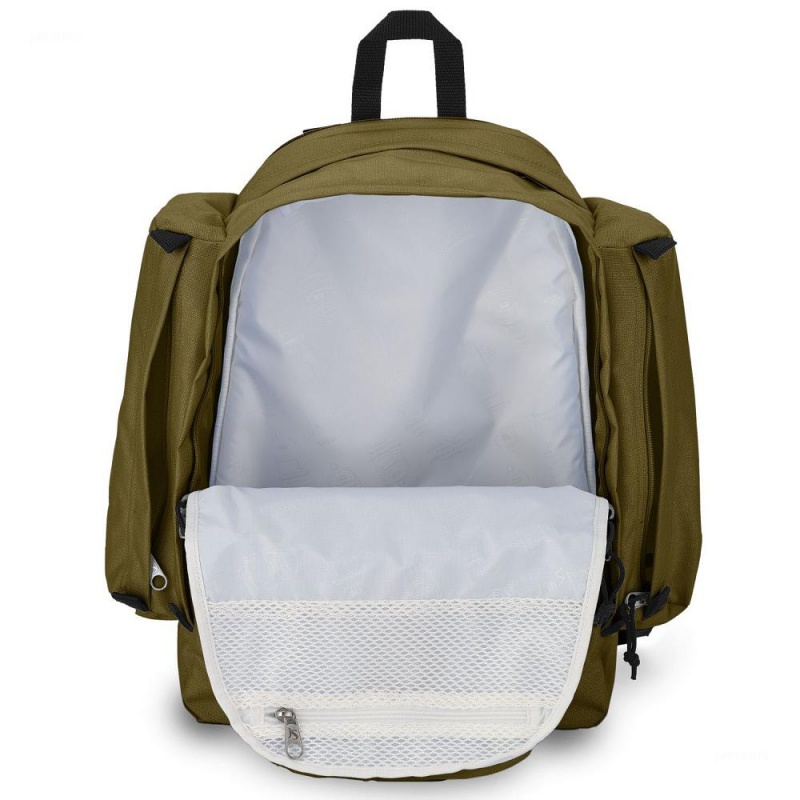 JanSport Field Pack Ruksaci Laptop Ruksak Maslinasto Zelene | MHRFT97366