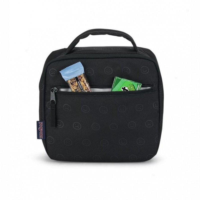 JanSport HAPPY AND SAD BUNDLE Ruksaci Laptop Ruksak Crne | THRPQ11742