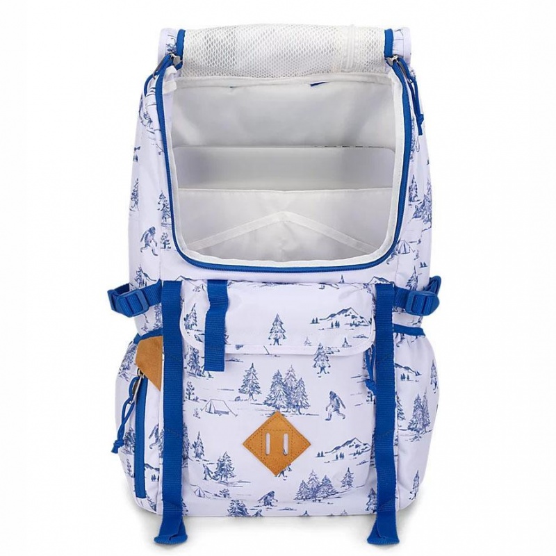 JanSport Hatchet Ruksaci Laptop Ruksak Bijele Plave | XHRGW51272