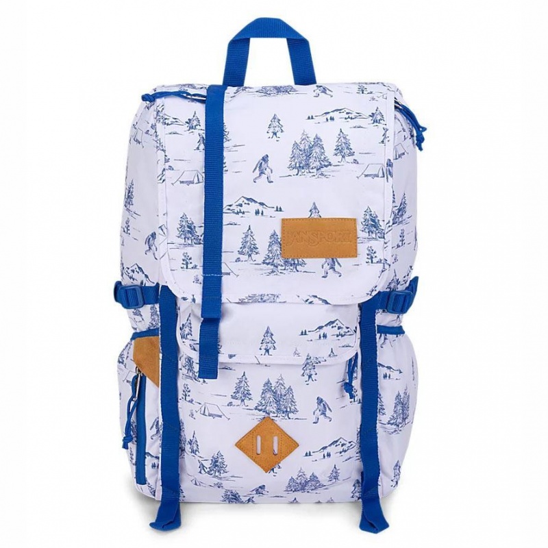 JanSport Hatchet Ruksaci Laptop Ruksak Bijele Plave | XHRGW51272