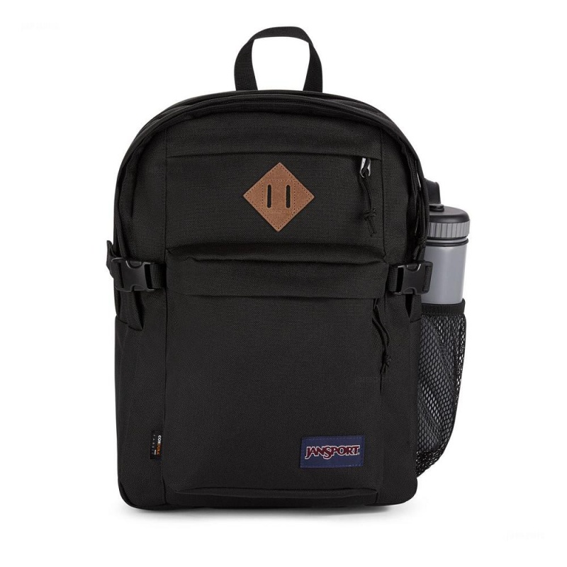 JanSport Main Campus FX Ruksaci Laptop Ruksak Crne | HRXMI21758