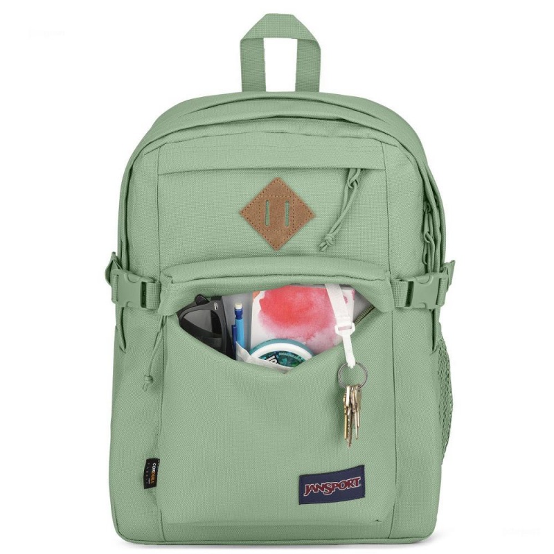 JanSport Main Campus FX Ruksaci Laptop Ruksak Zelene | AHRDF18042