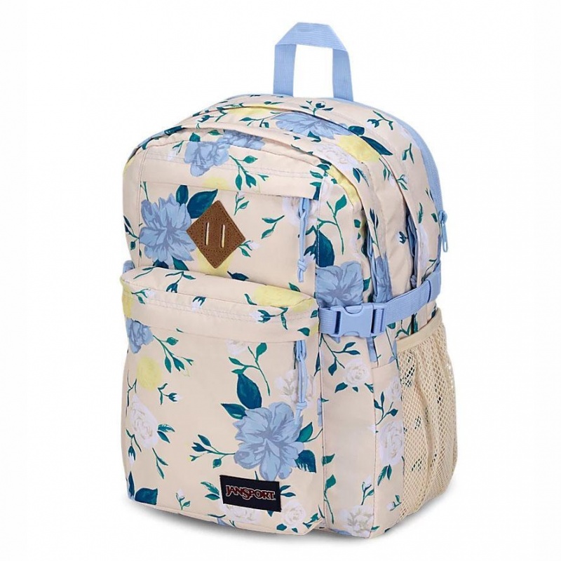 JanSport Main Campus Ruksaci Laptop Ruksak Plave Žute | SHRNY81946