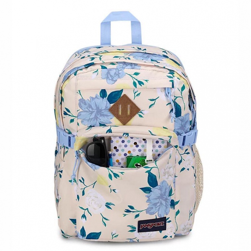 JanSport Main Campus Ruksaci Laptop Ruksak Plave Žute | SHRNY81946