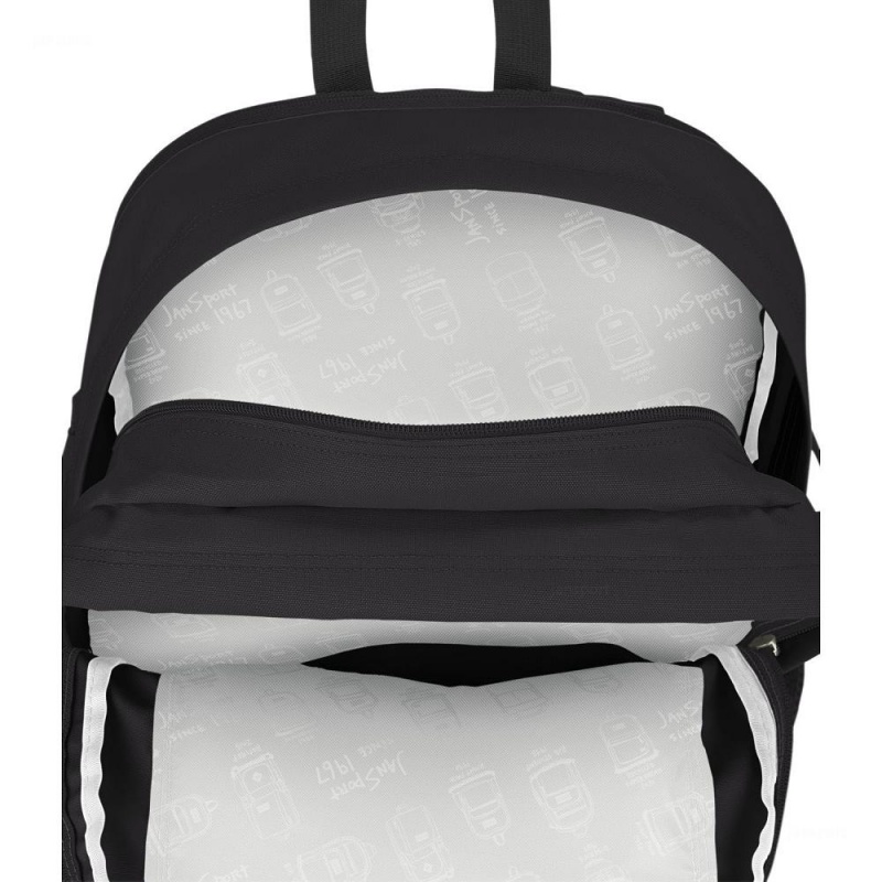 JanSport Main Campus Ruksaci Laptop Ruksak Crne | HRQCS86082