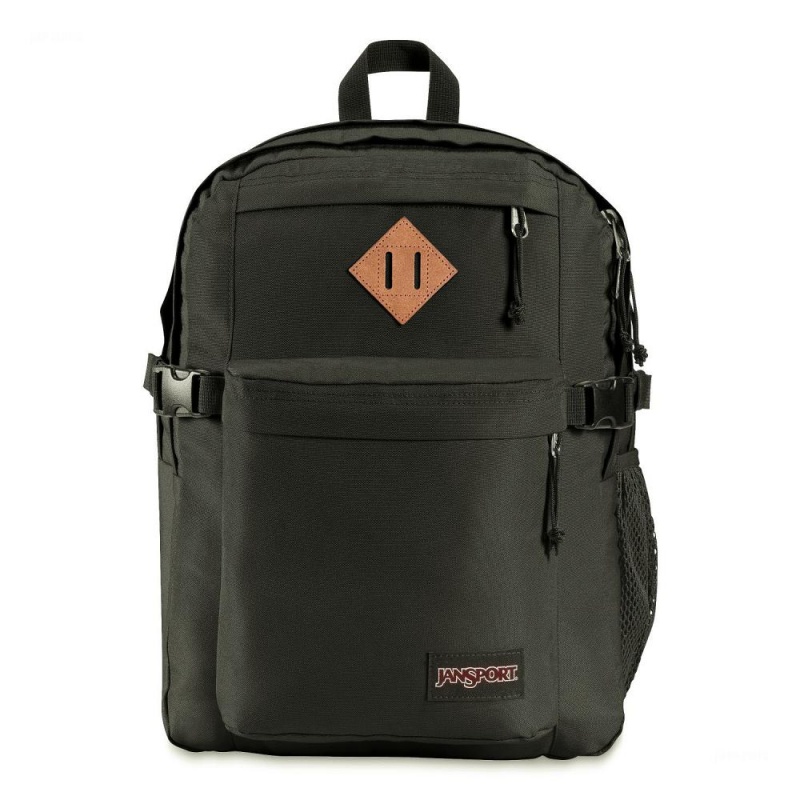 JanSport Main Campus Ruksaci Laptop Ruksak Crne | HRQCS86082