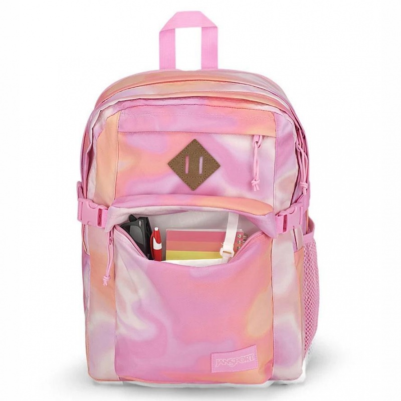 JanSport Main Campus Ruksaci Školske ruksake Roze | HRQAV29005