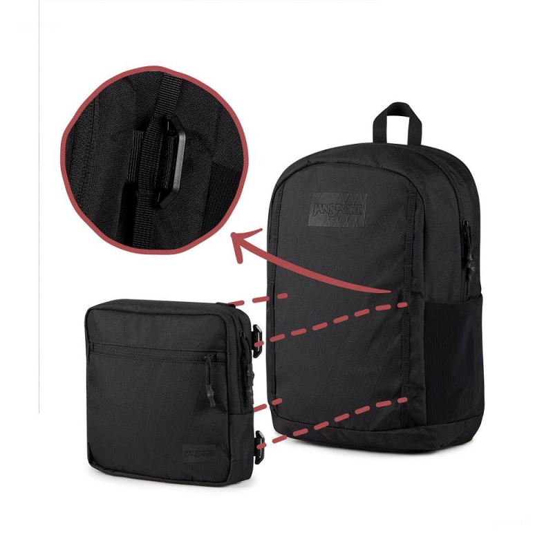 JanSport Pro Pack System Ruksaci Laptop Ruksak Crne | EHRVG93937