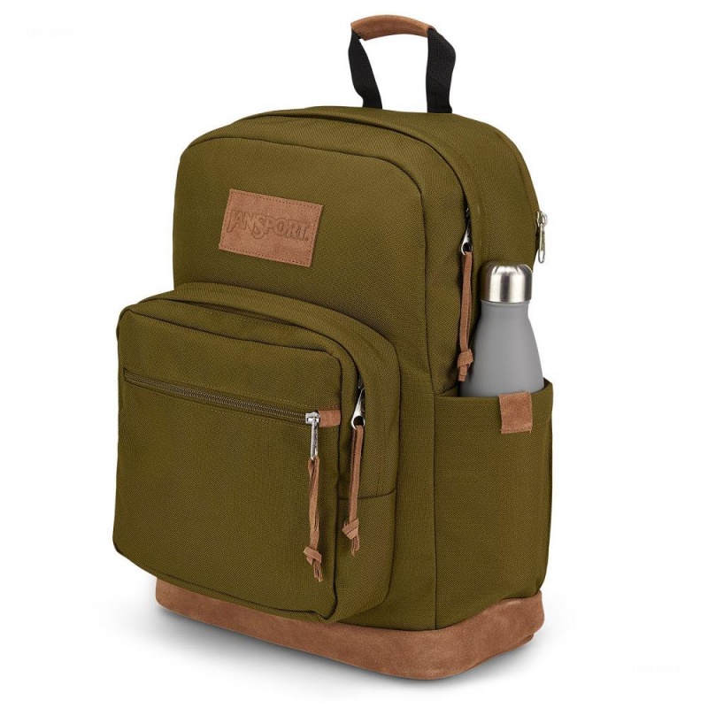 JanSport Right Pack Premium Ruksaci Školske ruksake Maslinasto Zelene | YHRGT99369