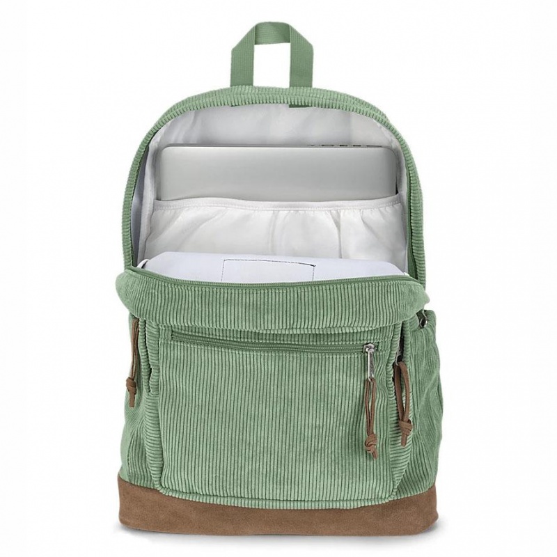 JanSport Right Pack Ruksaci Laptop Ruksak Zelene | GHREC76953