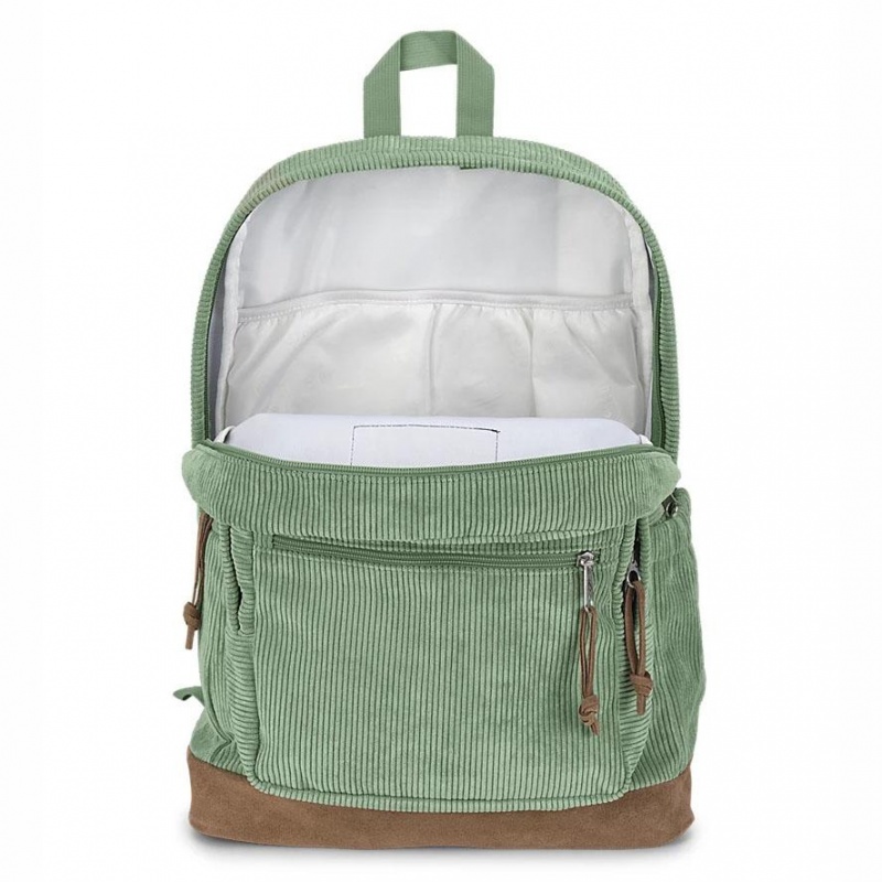 JanSport Right Pack Ruksaci Laptop Ruksak Zelene | GHREC76953