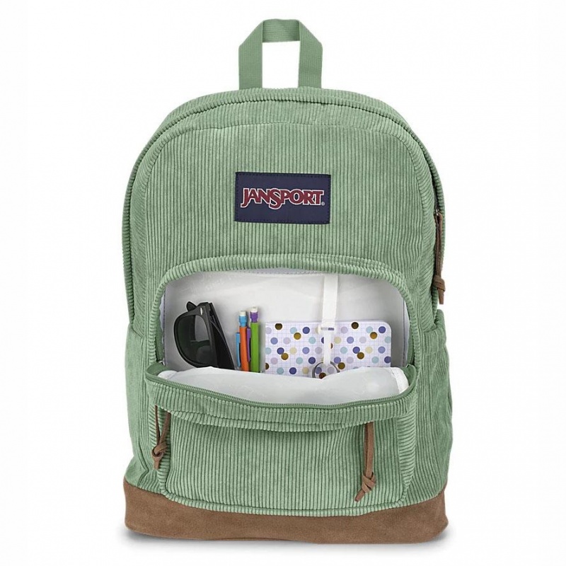 JanSport Right Pack Ruksaci Laptop Ruksak Zelene | GHREC76953