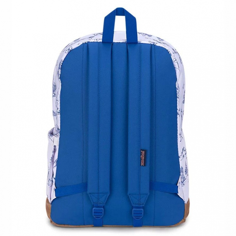 JanSport Right Pack Ruksaci Laptop Ruksak Bijele Plave | YHRVQ38705