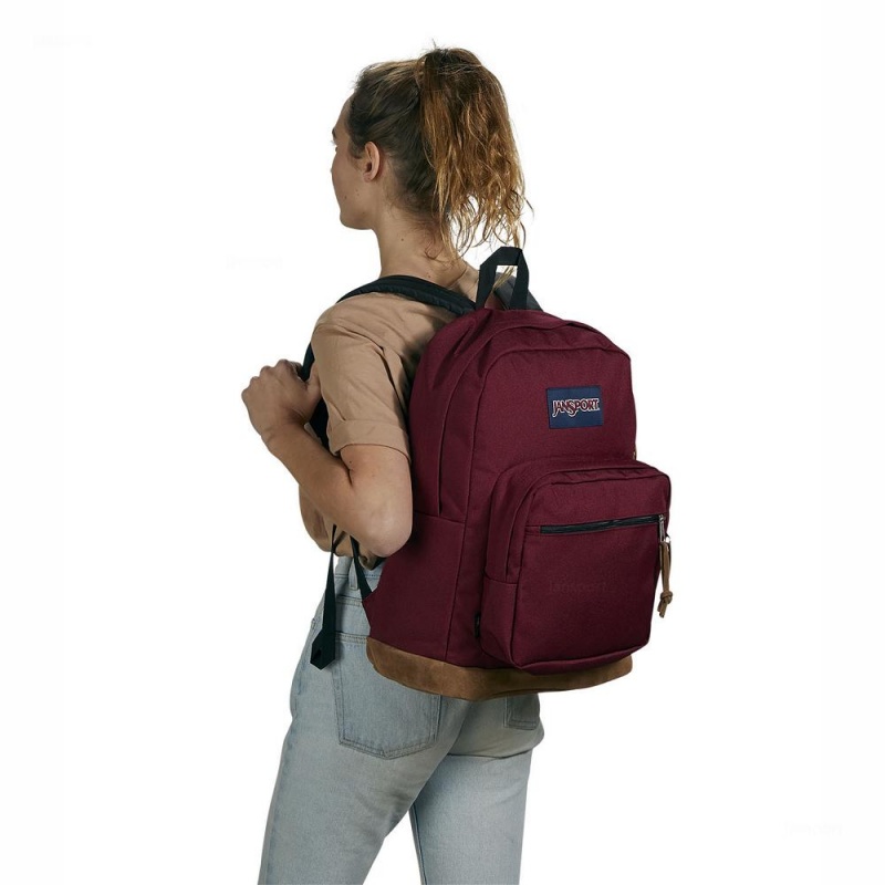 JanSport Right Pack Ruksaci Laptop Ruksak Bordo | HRJBT57272