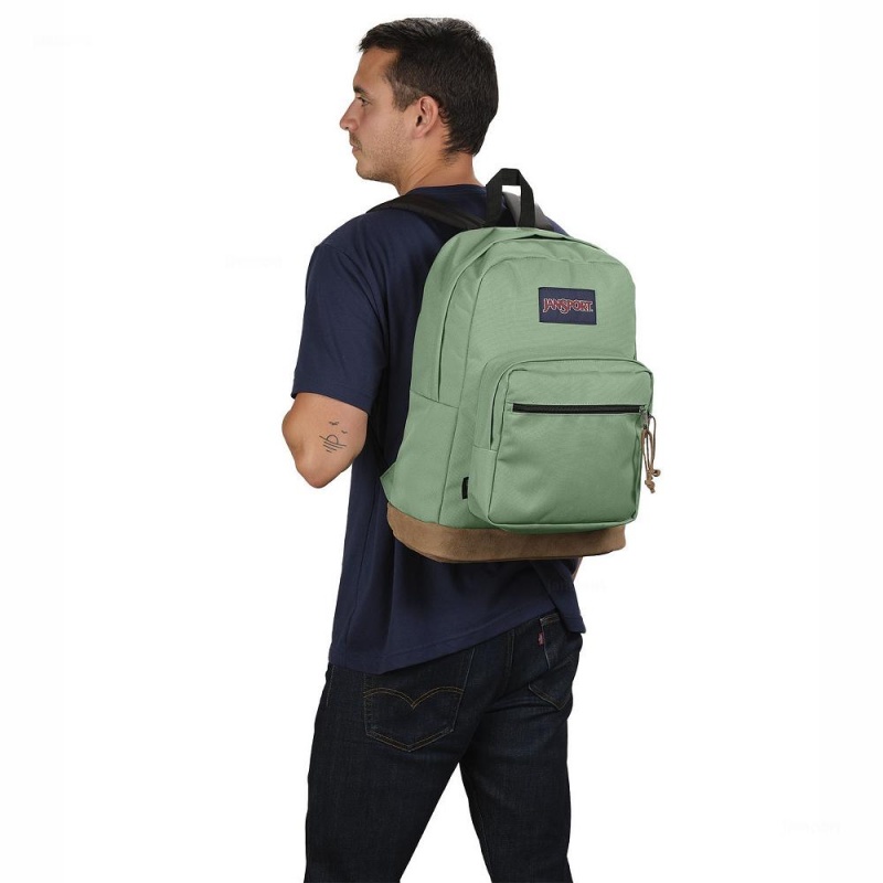 JanSport Right Pack Ruksaci Laptop Ruksak Zelene | PHRER21502