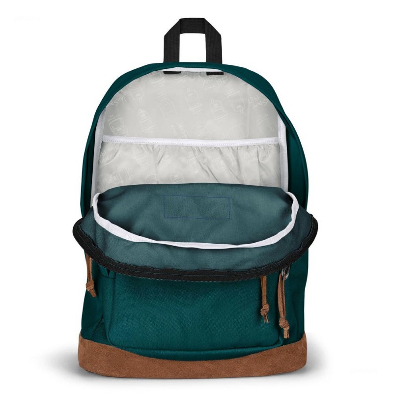 JanSport Right Pack Ruksaci Laptop Ruksak Tamno Zelene | MHRFT19229