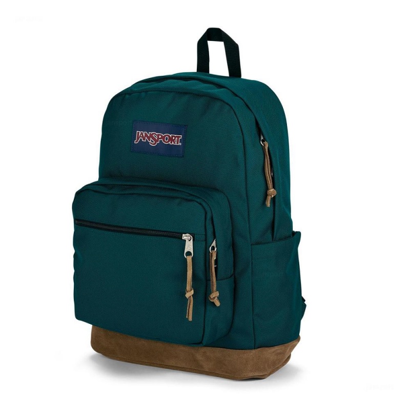 JanSport Right Pack Ruksaci Laptop Ruksak Tamno Zelene | MHRFT19229