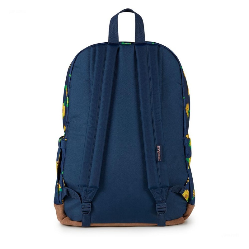 JanSport Right Pack Ruksaci Laptop Ruksak Tamnoplave Žute | SHRVO88388