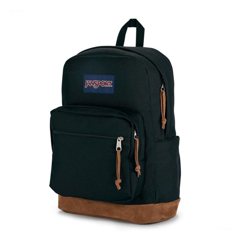 JanSport Right Pack Ruksaci Školske ruksake Crne | DHRVO23623